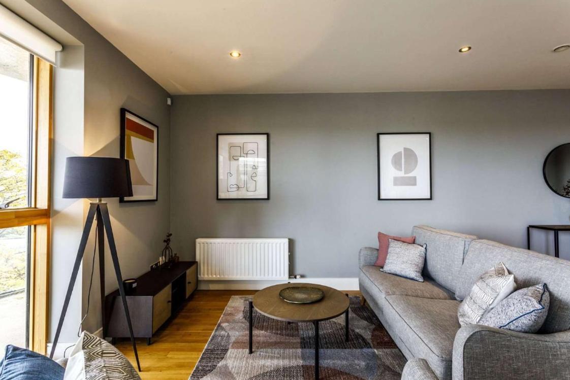 Private Room Available In Spacious High Rise Apartment With Park & City View Dublino Esterno foto